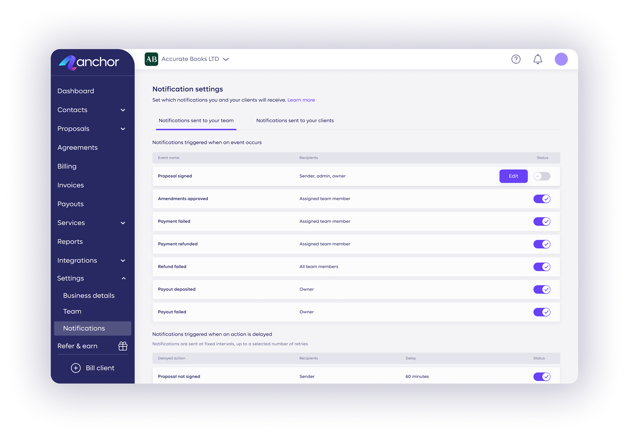 Feature screenshot