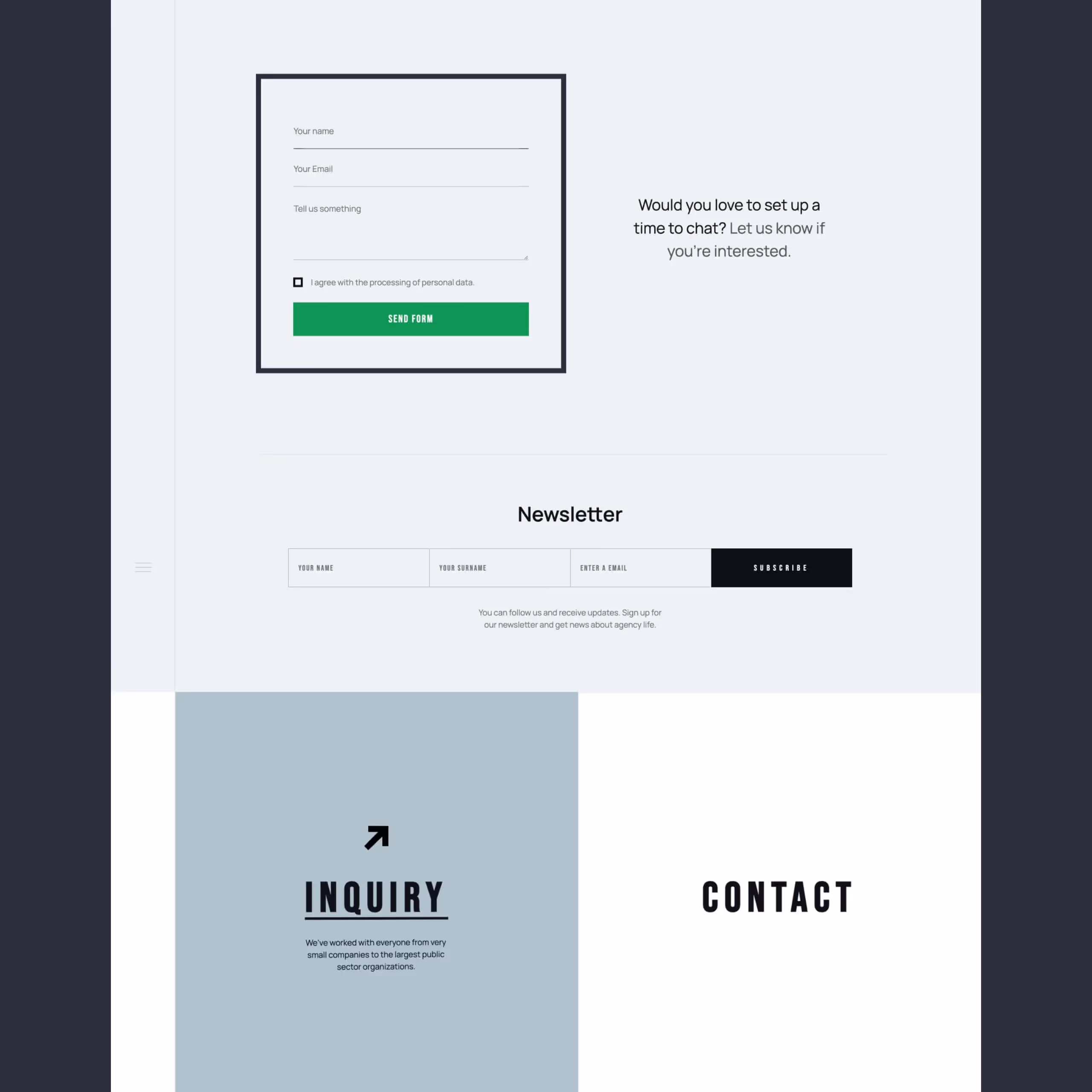 Plots - Agency Webflow website template