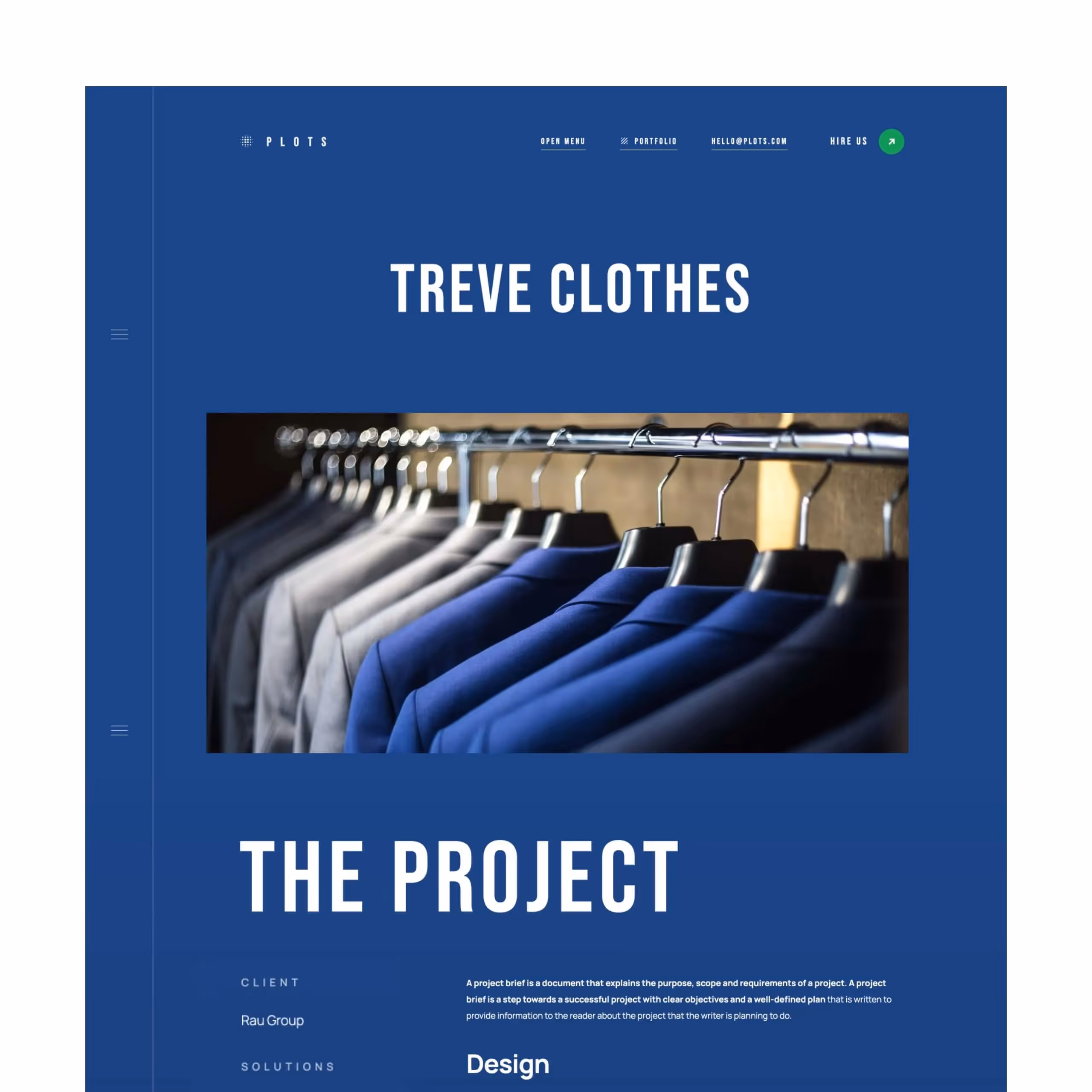 Plots - Agency Webflow website template