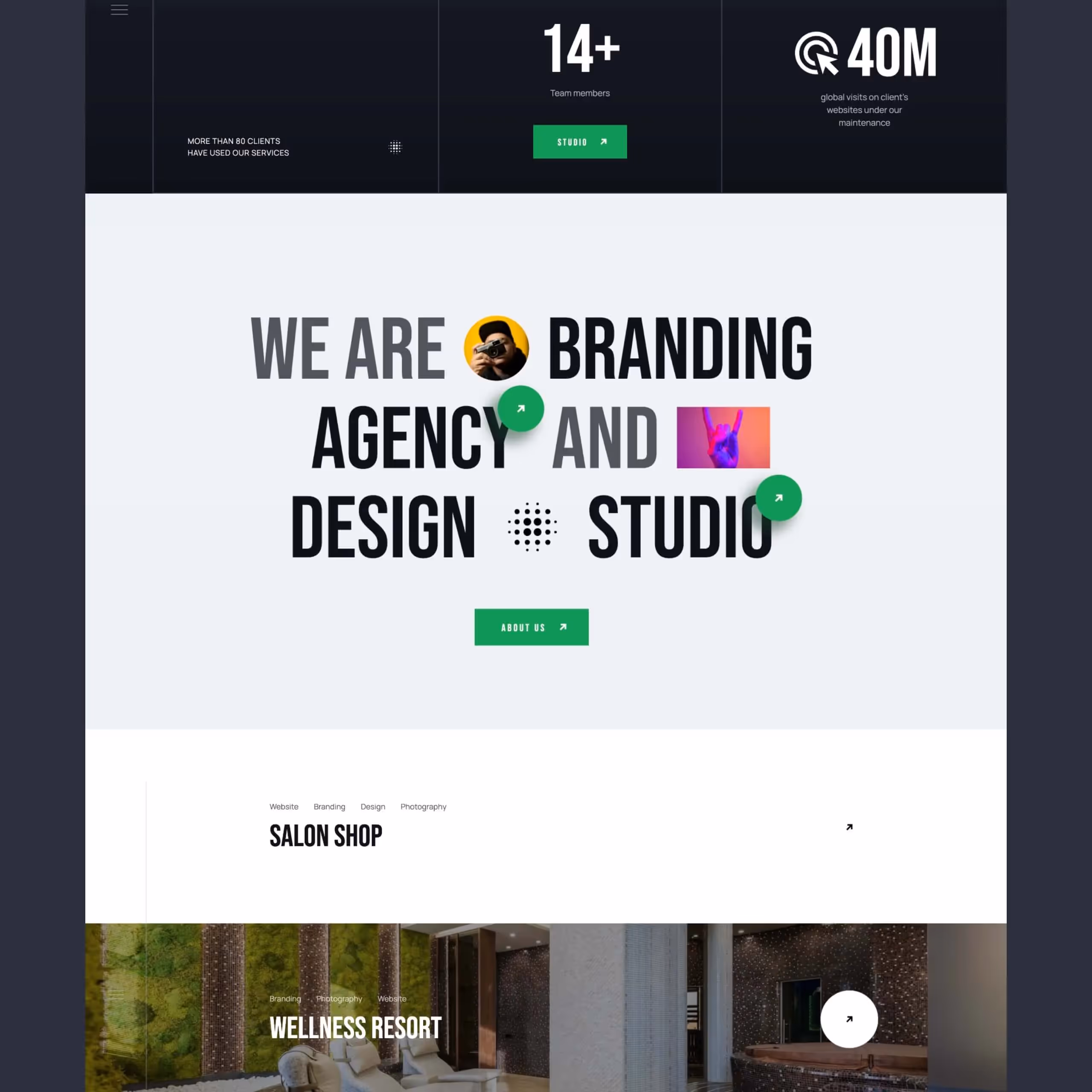 Plots - Agency Webflow website template