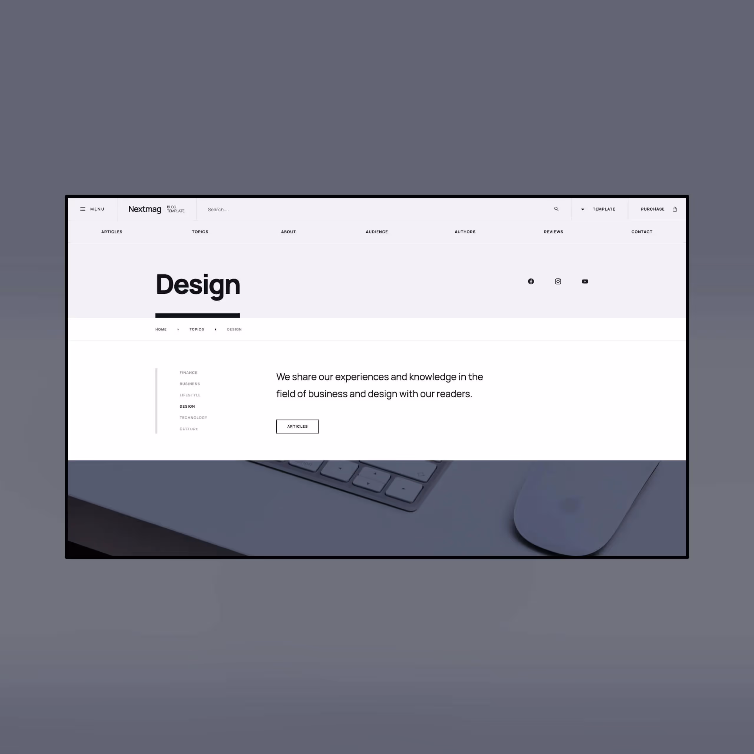 Lifestyle Webflow CMS blog in modern interactive designs