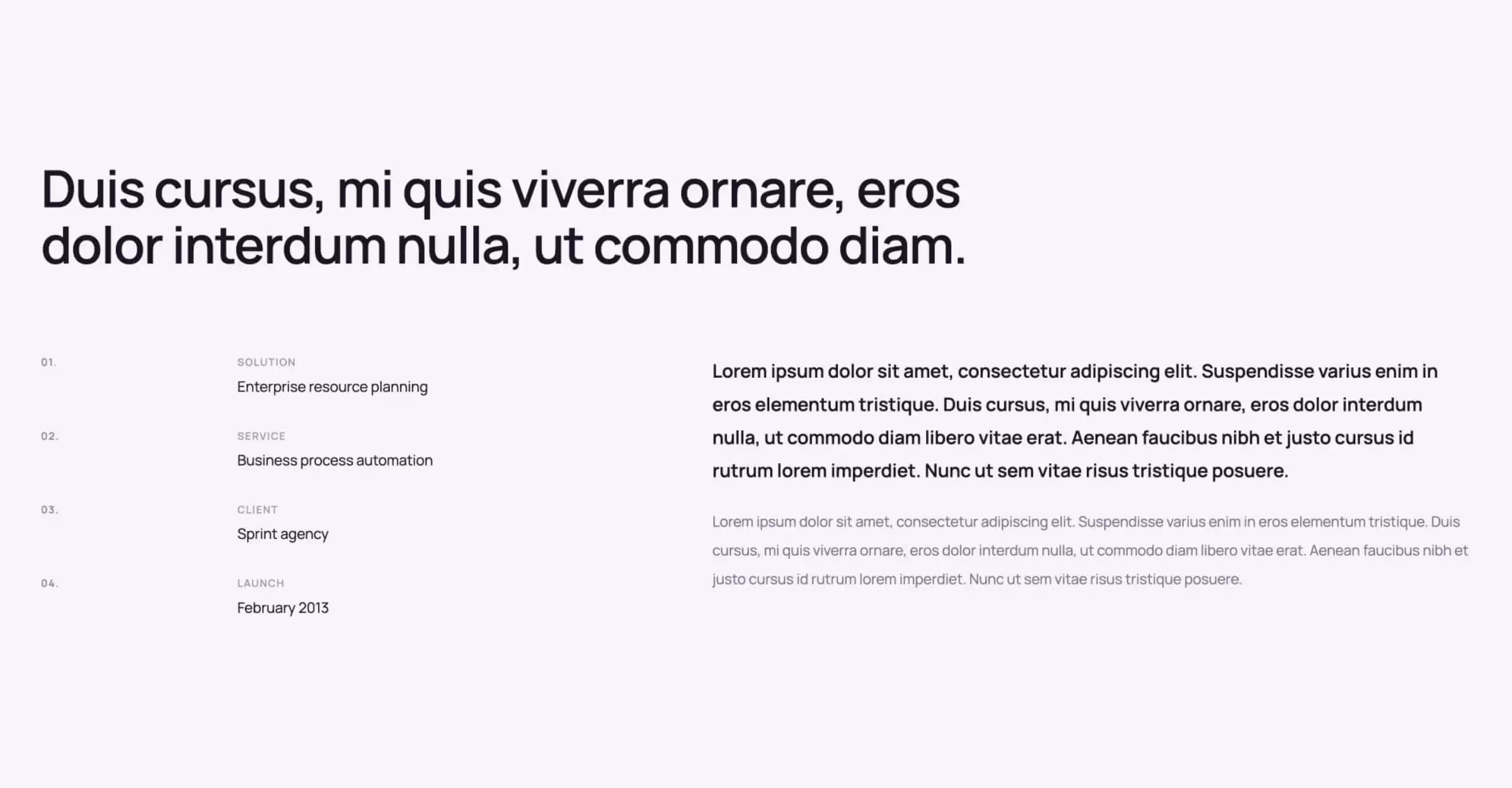 Sprint - Creative UI Kit Webflow website template