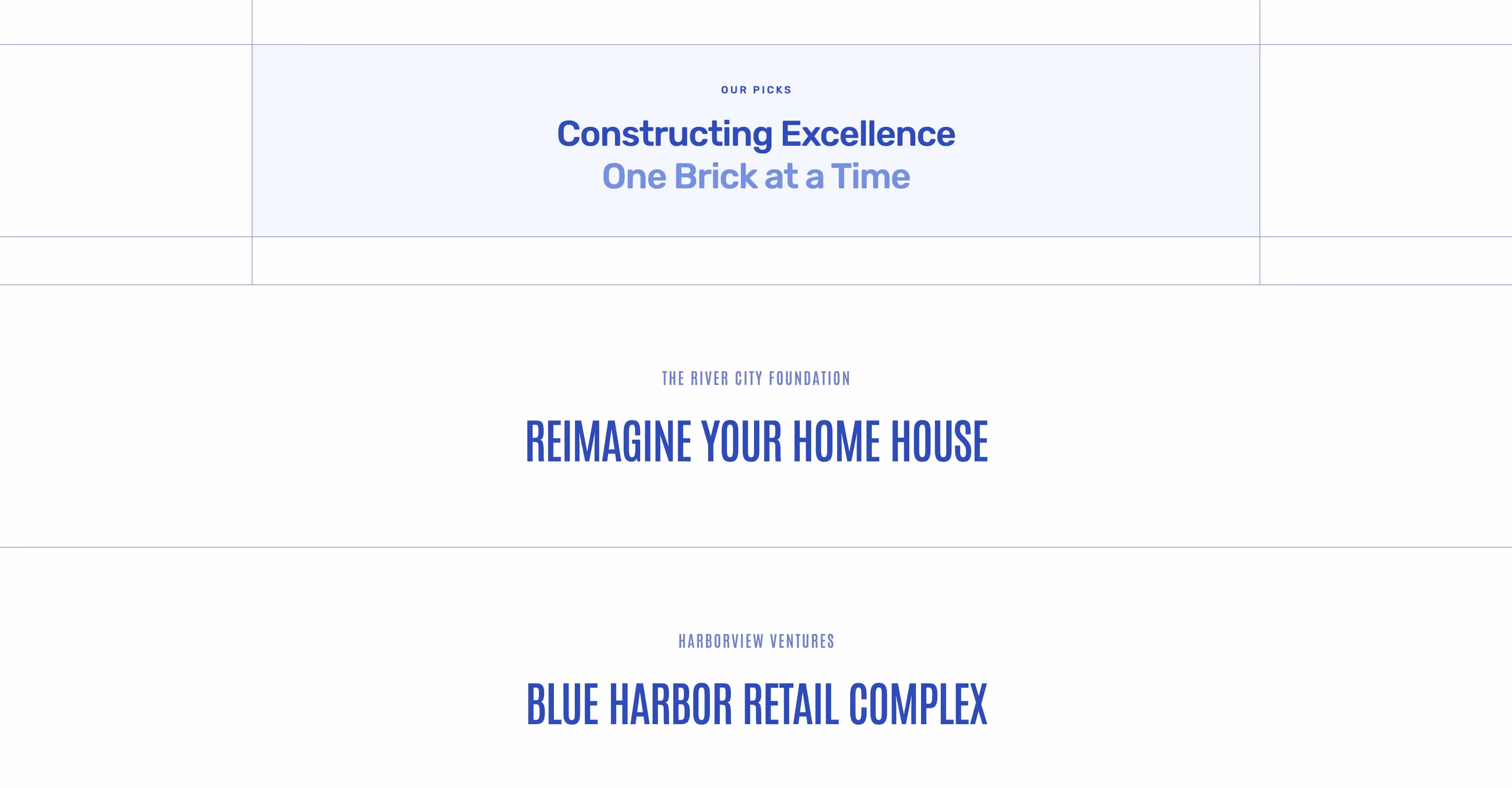 Wehaus: Construction business Webflow template screen