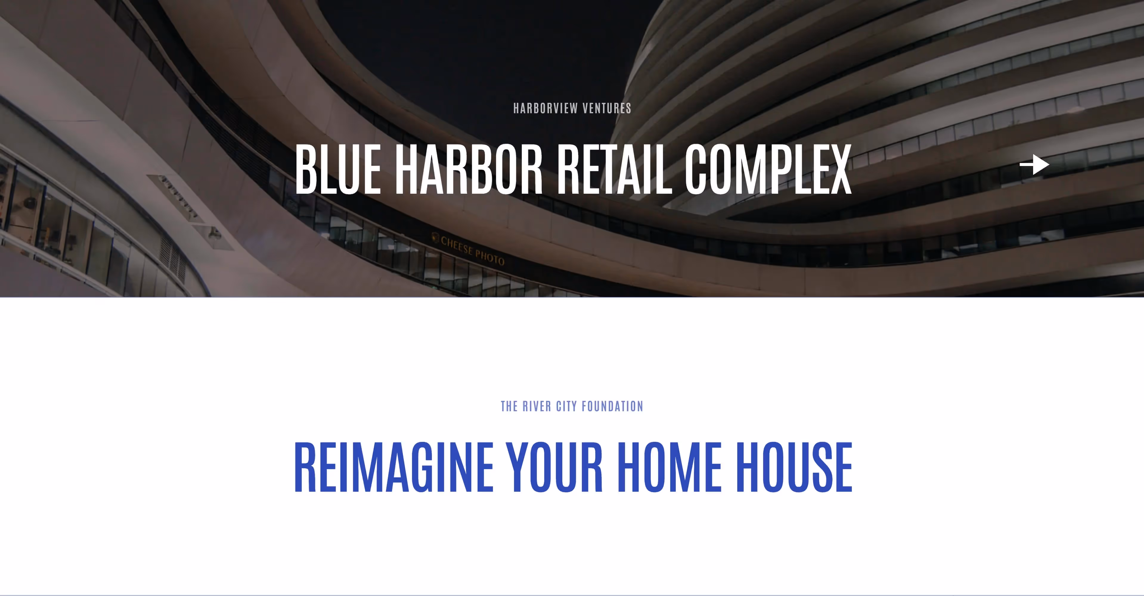 Wehaus: Construction business Webflow template screen