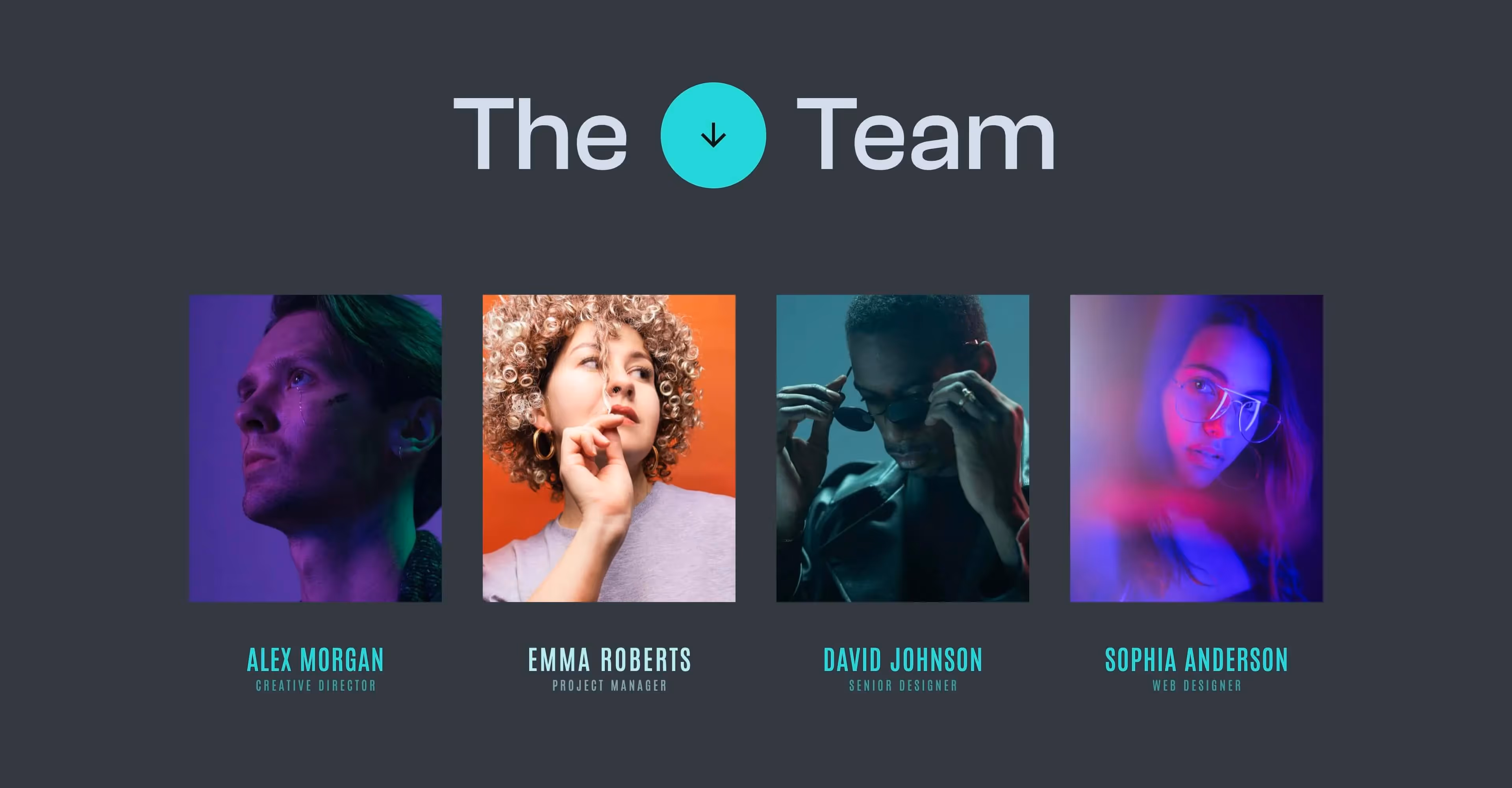 Impulse - Portfolio creative Webflow website template