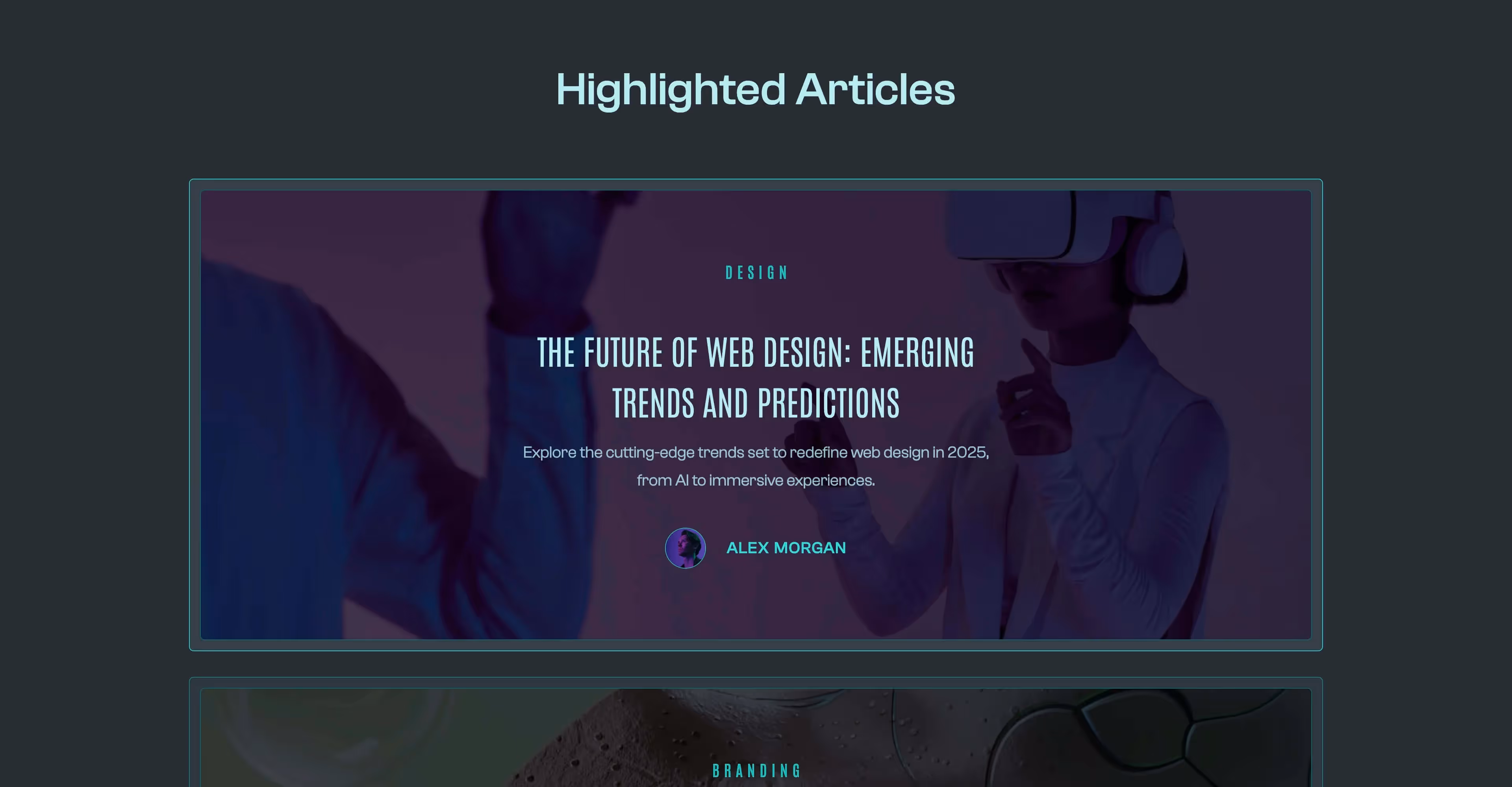 Impulse - Portfolio creative Webflow website template