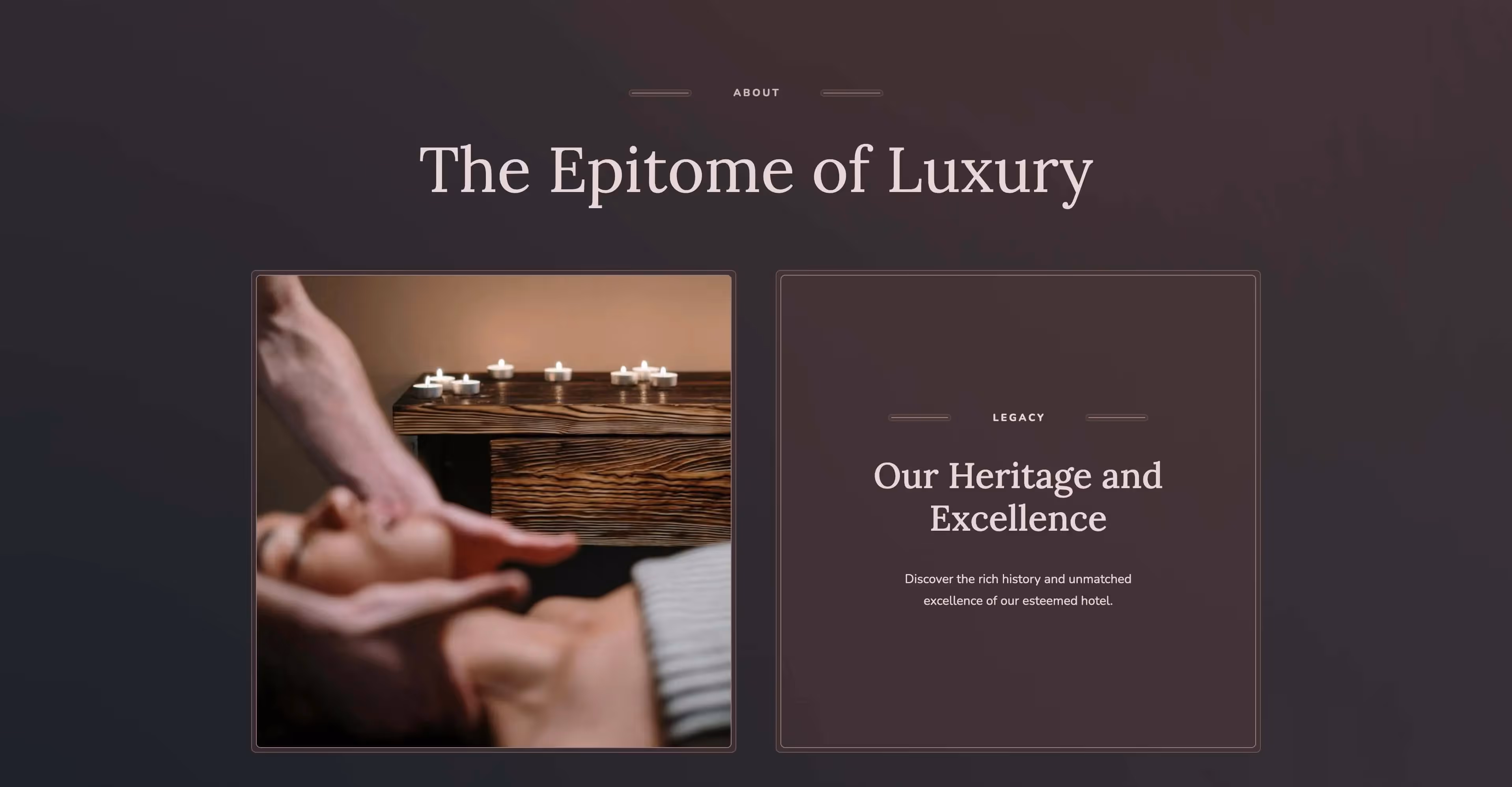 Otello - Hotel elegant Webflow website template screen