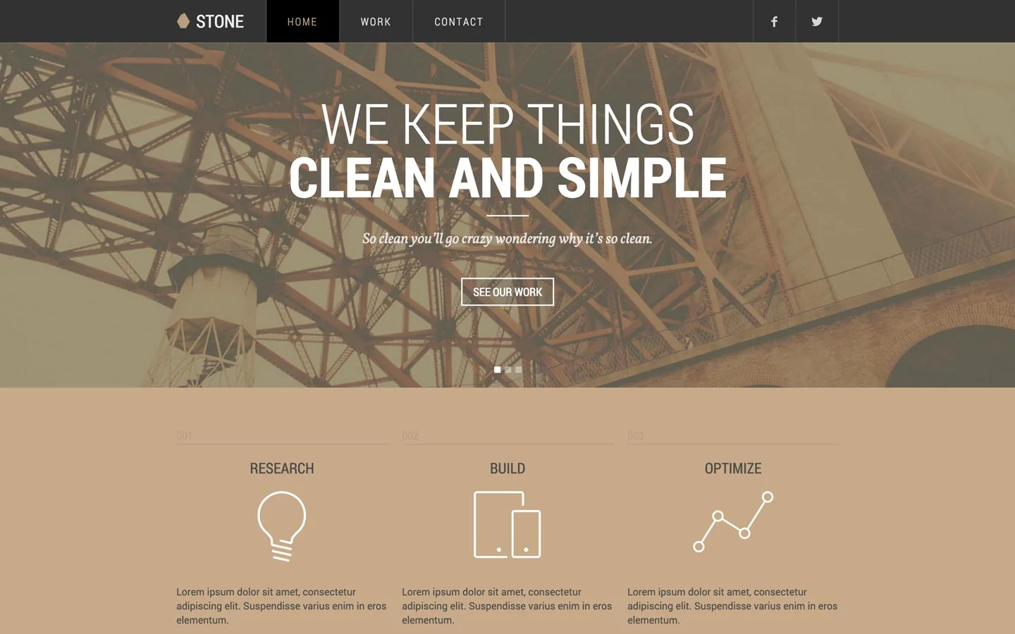 TileDesign - free CMS portfolio Webflow template