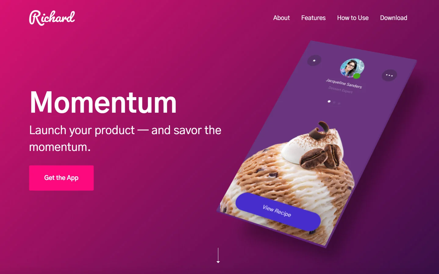 Newport - free photography gallery Webflow template
