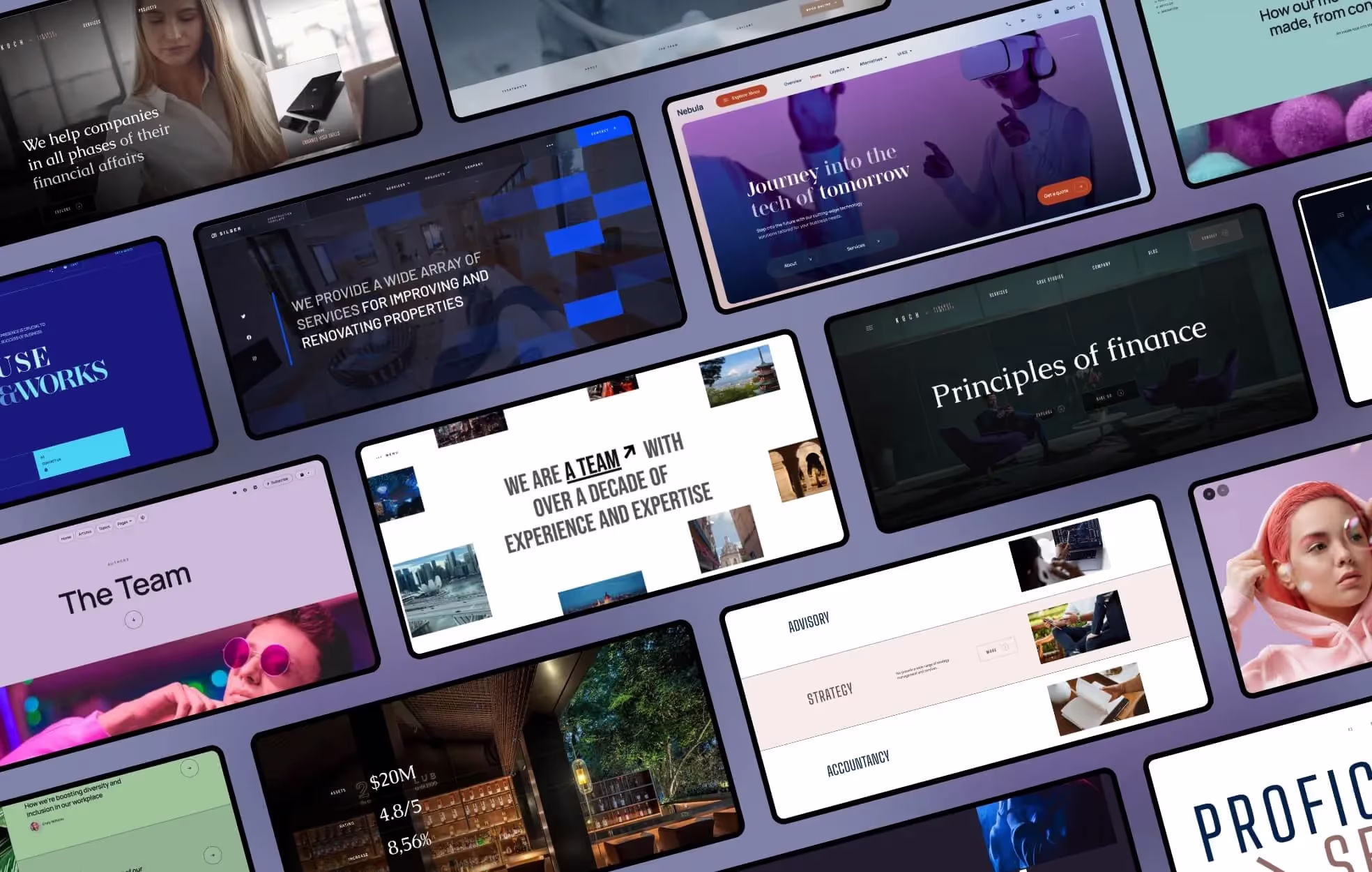 The best free and paid Webflow portfolio templates in 2026