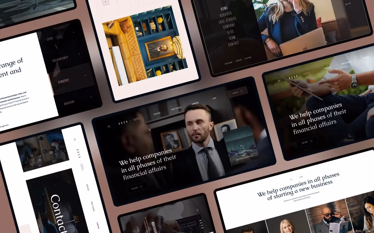 The best free and paid Webflow business templates in 2026