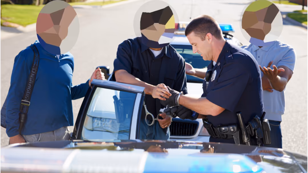 pulled over