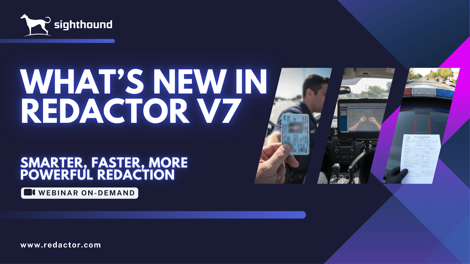 Watch the fastest, most accurate video, image and audio redaction available today.