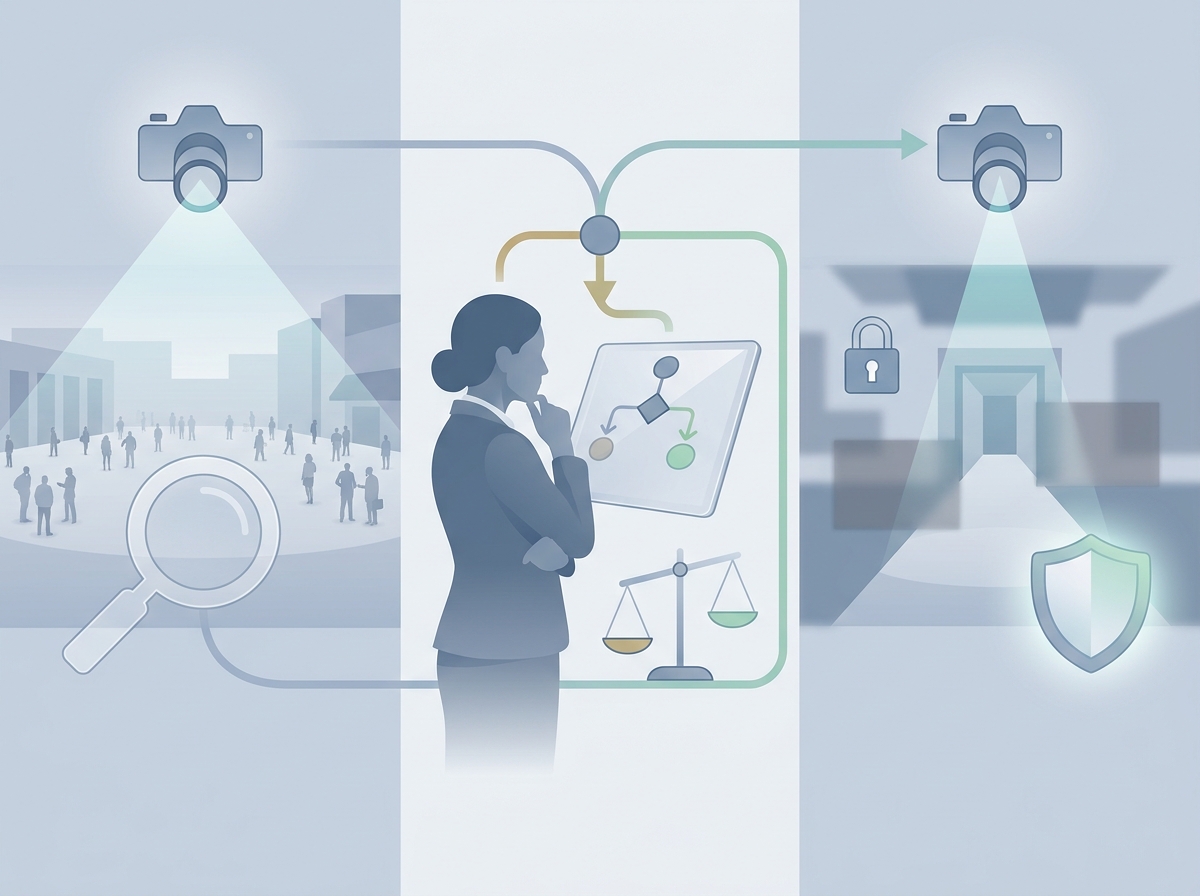 DPIA review comparing camera scope and privacy safeguards