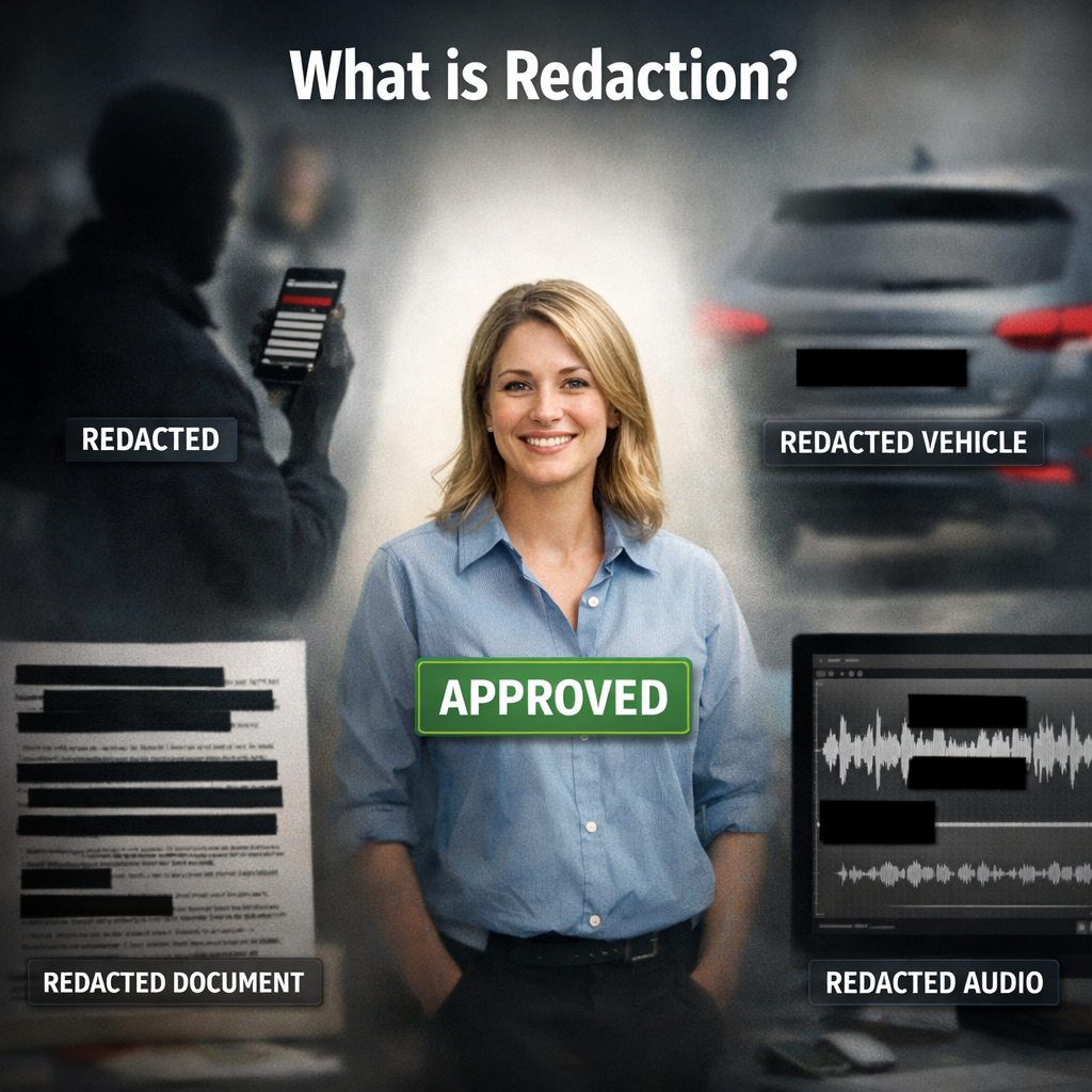 Selected subject remains visible while surrounding scene is obscured
