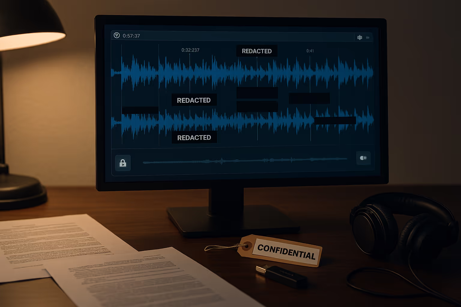 Illustration supporting are audio recordings admissible in court