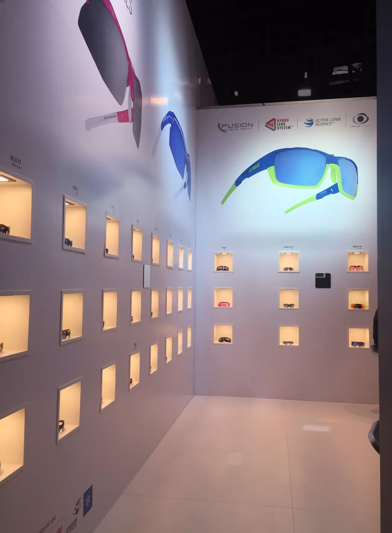 Bliz exhibition stand at ISPO 2021 in Munich, view 2