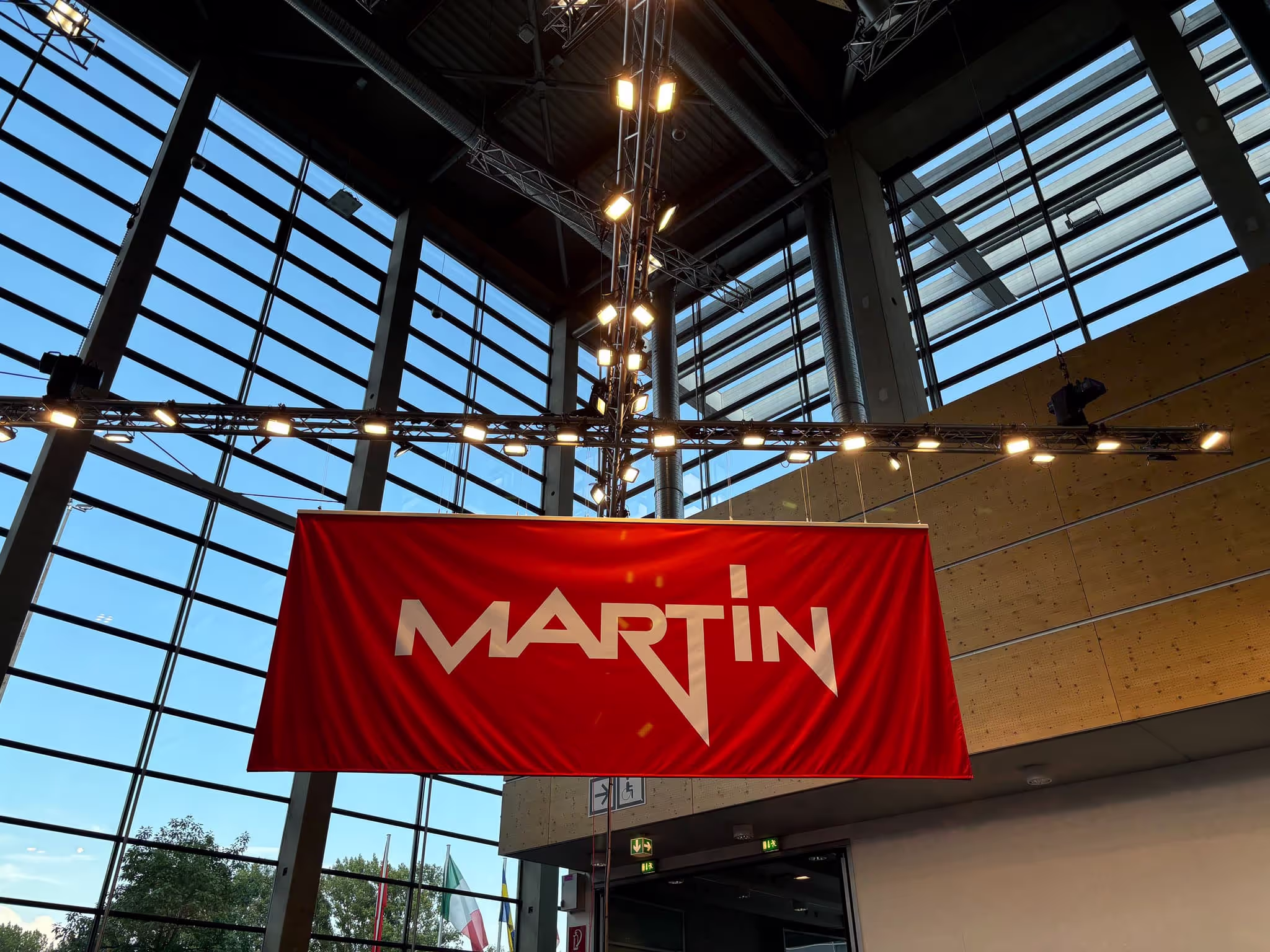 Messestand von MARTIN auf der GaLaBau 2024 in Nürnberg, Ansicht 2