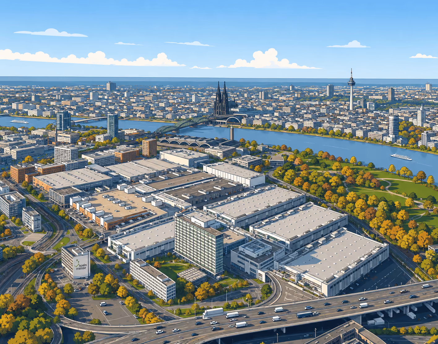Messebau Köln: Was Aussteller für Anuga, SPOGA & IMM wissen müssen