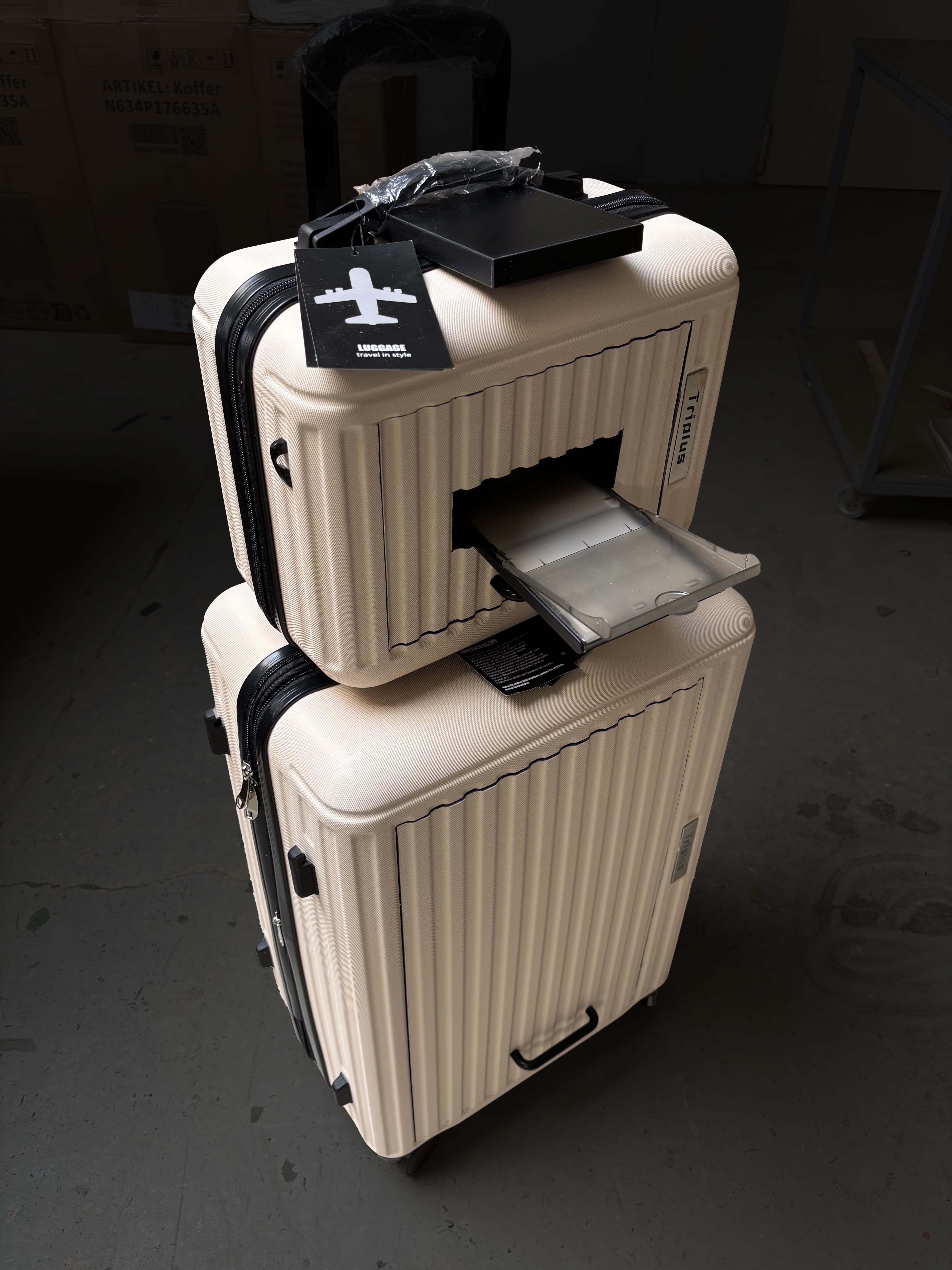 Mobile Selfie-Station im Koffer von EXFAIR für PR-Events und Roadshows, Ansicht 2