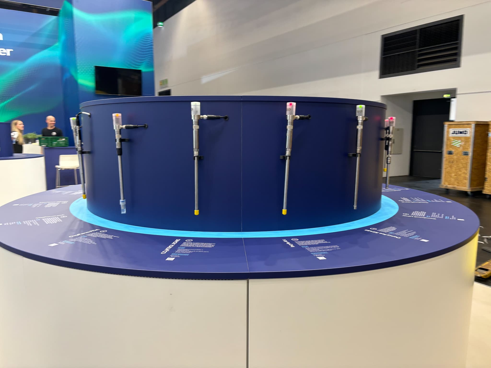 Messestand von Hamilton auf der ACHEMA 2024 in Frankfurt, Ansicht 7