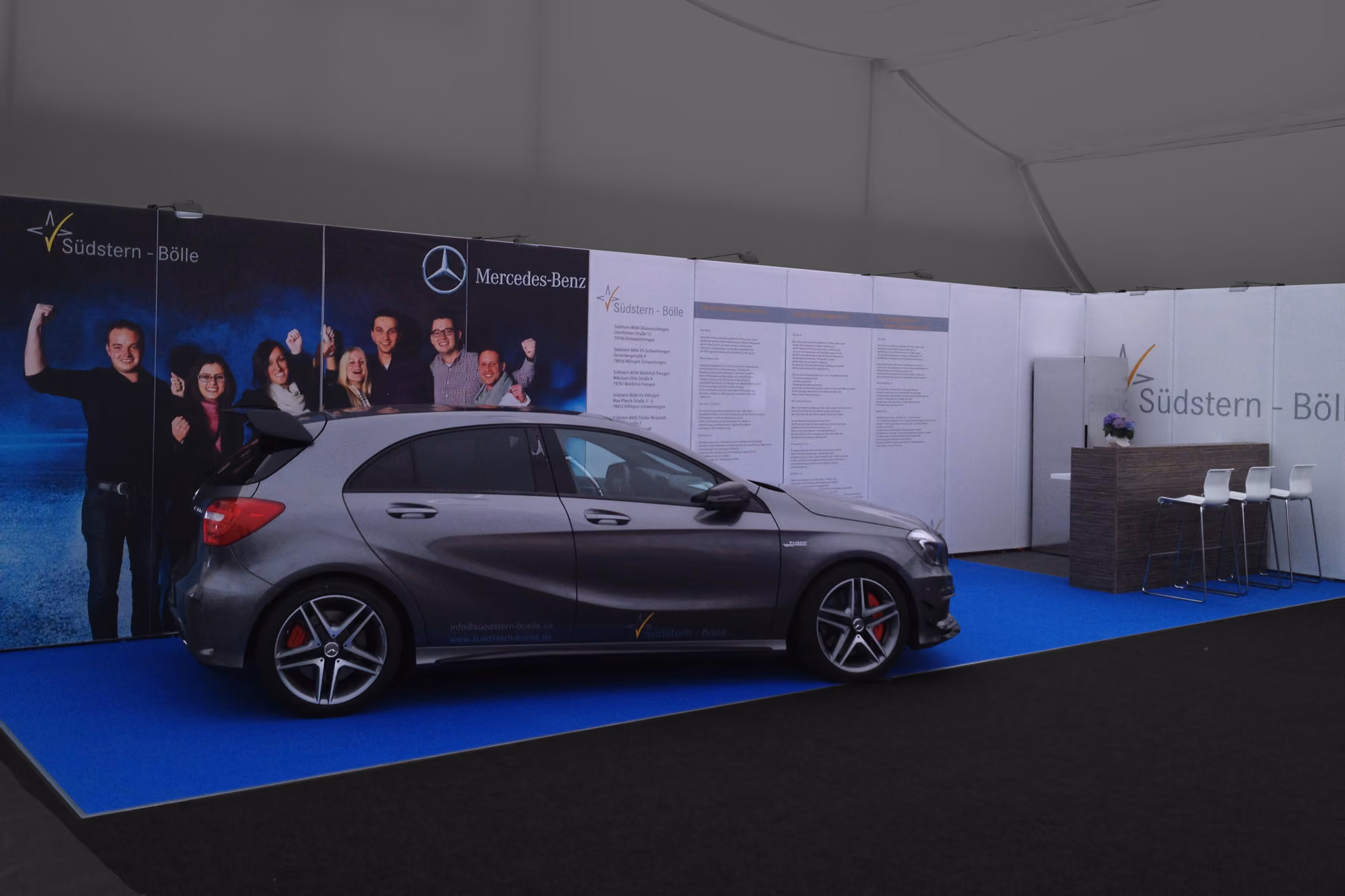 Südstern Bölle exhibition stand at Jobs for Future 2021 in Villingen-Schwenningen