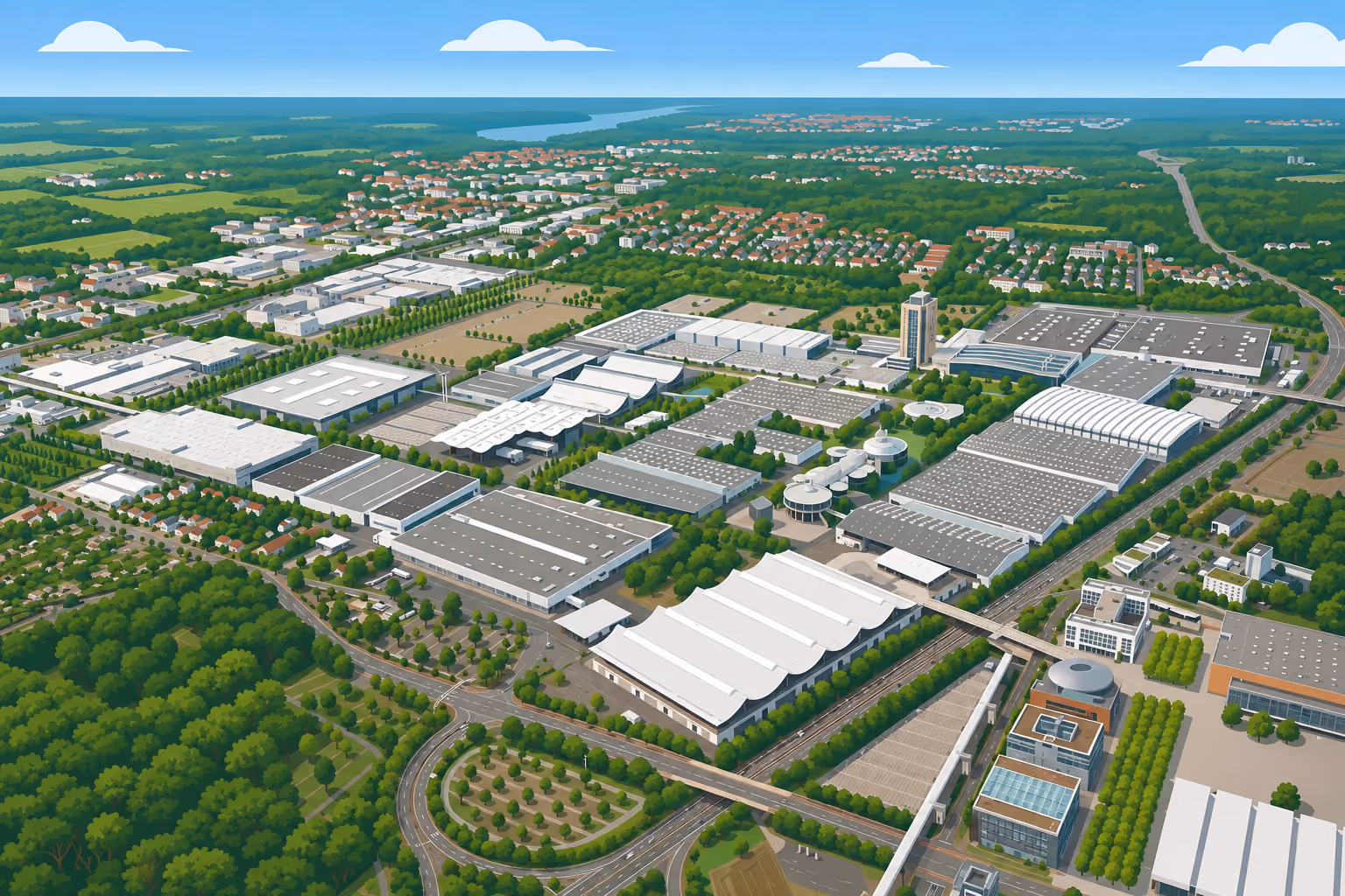 Beitragsbild zum Thema Messebau in Hannover