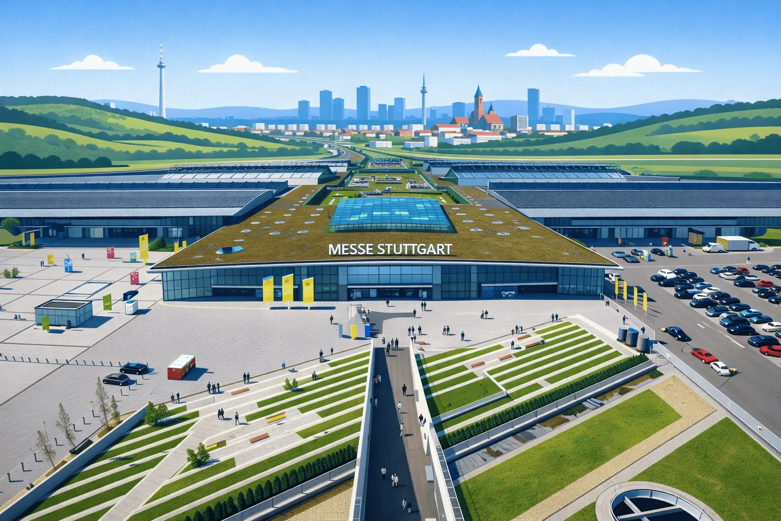 Exhibition stand in Stuttgart