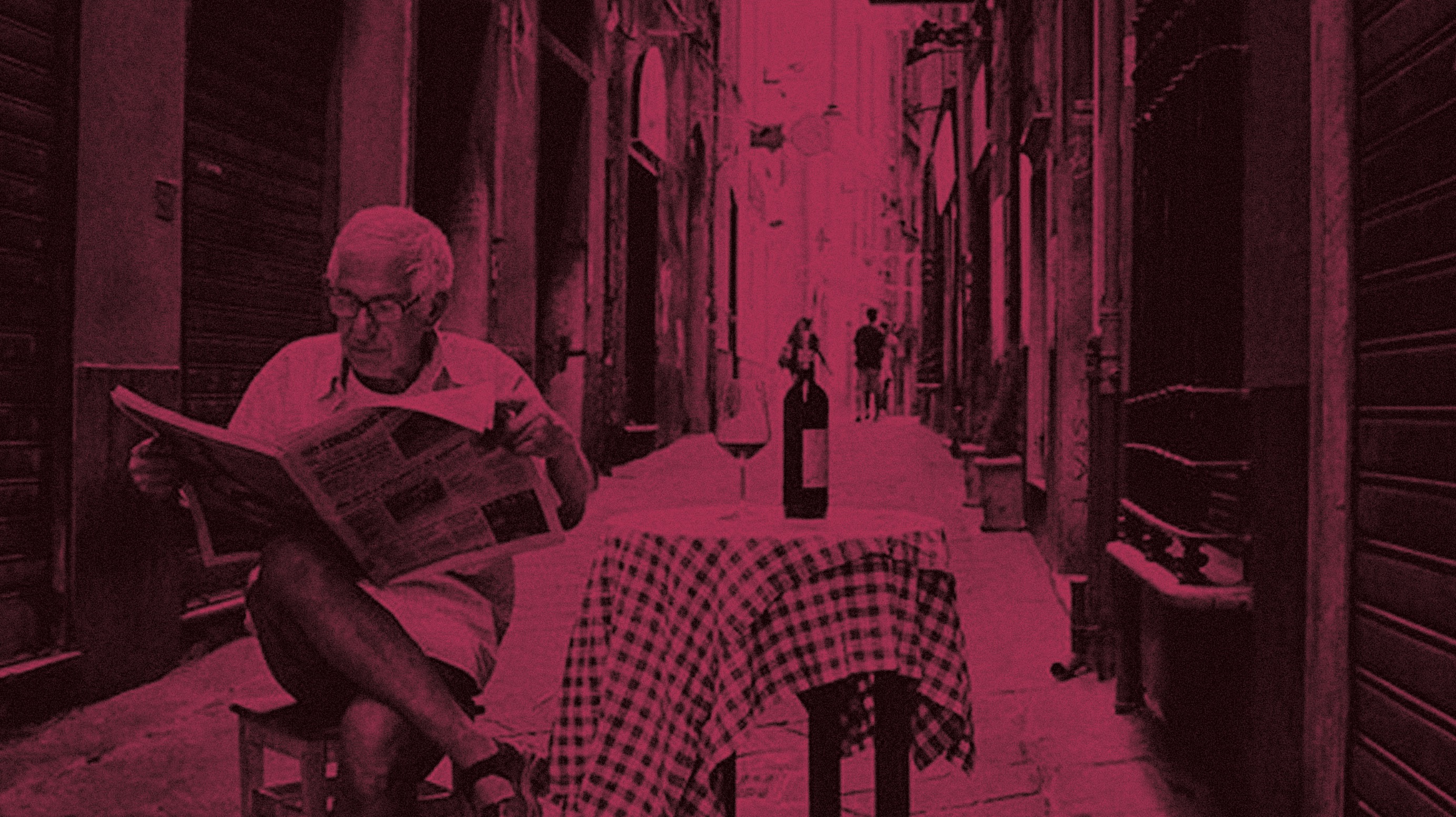 Wein und italienischer Abend im Roma