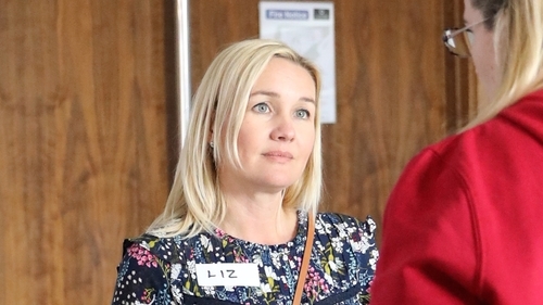 Preparing to leave hospital after hip surgery