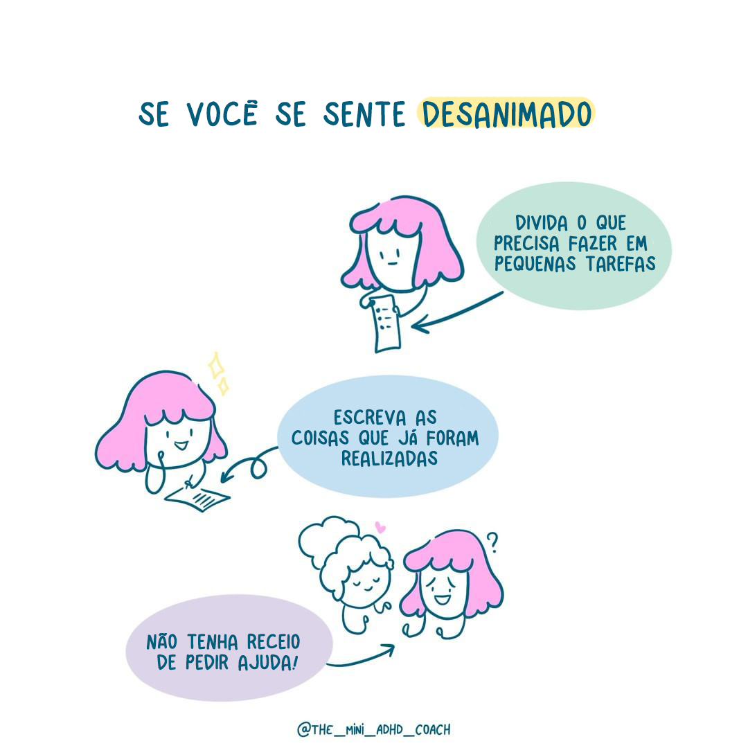 Se você se sente desanimado