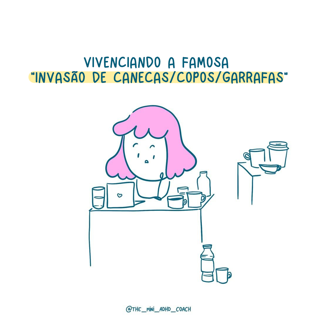 Vivenciando a famosa "invasão de canecas/copos/garrafas"