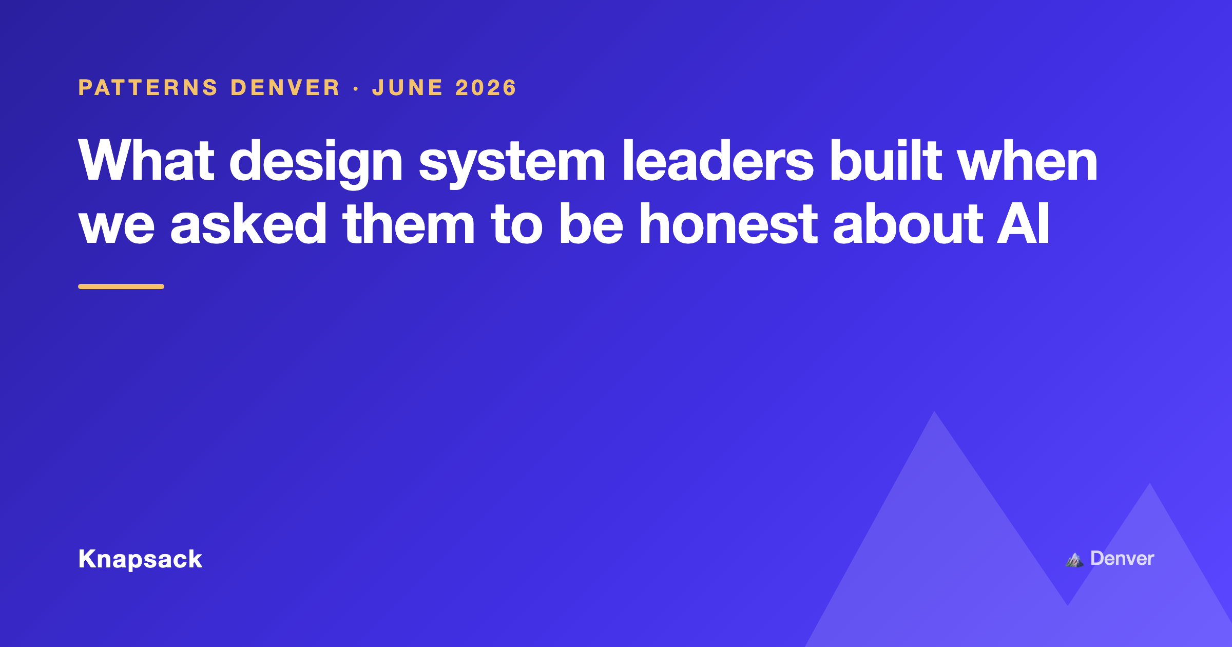Design system practitioners working hands-on with AI at the Patterns Denver workshop