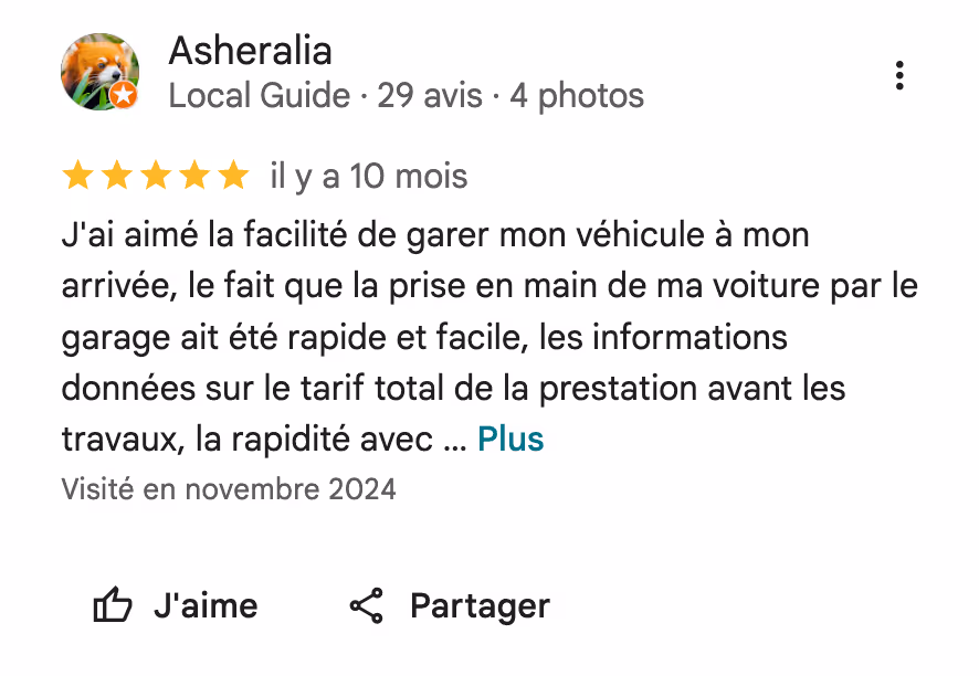avis google Varenne auto