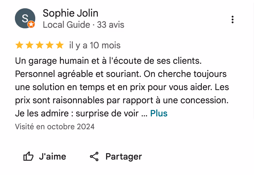 avis google Varenne auto