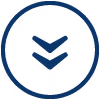 Circle with two downward-pointing chevron arrows indicating scroll or download action.