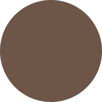 Solid circle filled with a medium-dark brown color named Driftwood Cedar.