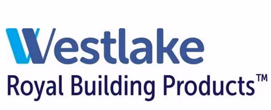 Westlake Royal Building Products logo with stylized 'W' in blue.