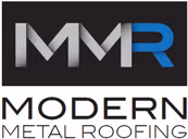 Logo with stylized letters MMR in gray and blue above the text Modern Metals Recycling.
