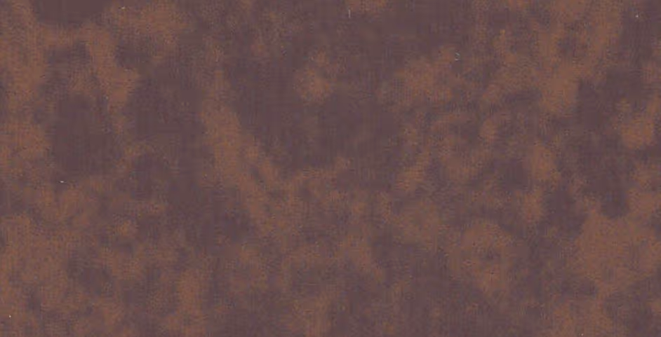 Close-up texture of brown leather with mottled darker patches.