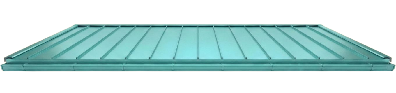 Classic panel metal roofing installation process diagram