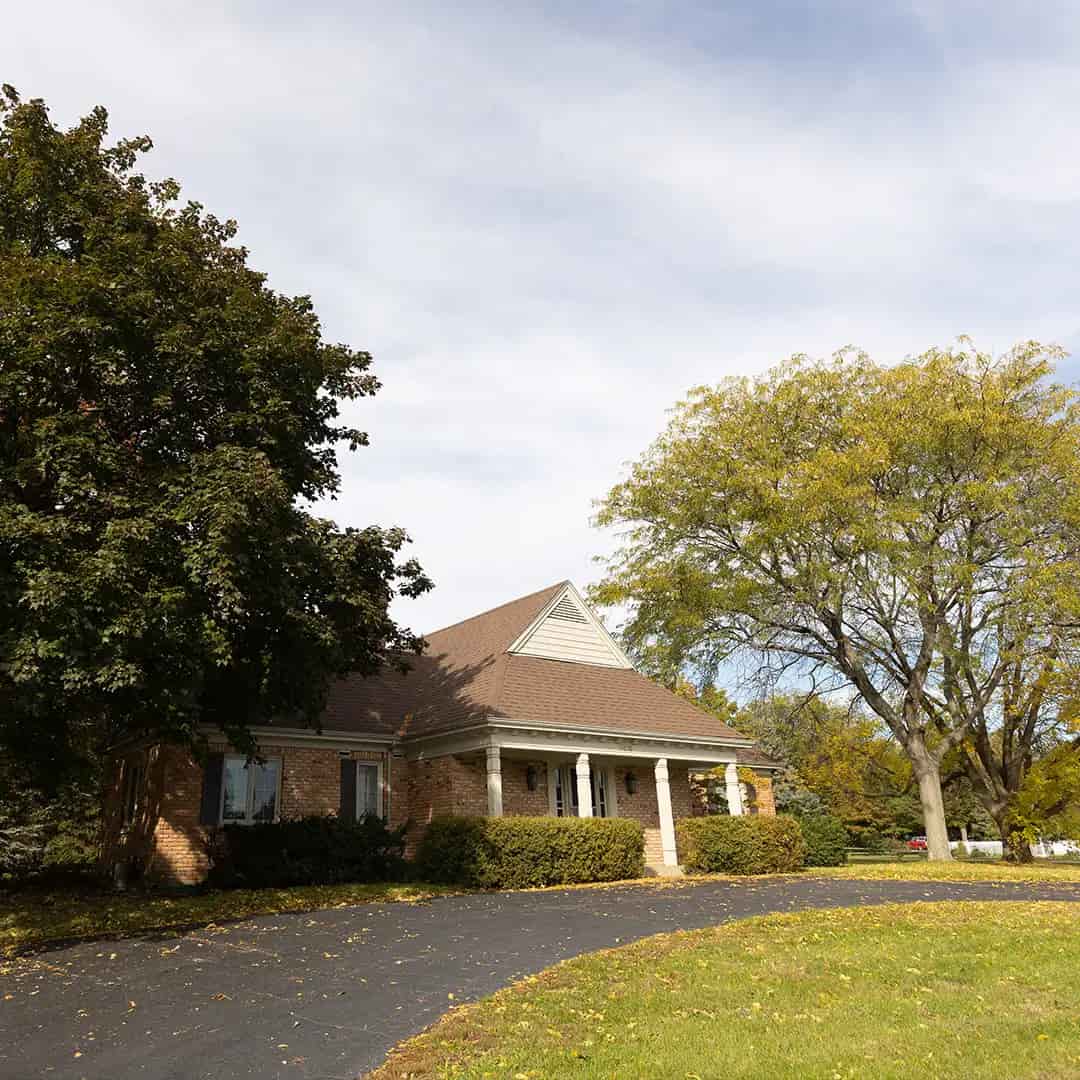 a side view of the favaro & gorman ltd's lakewood office
