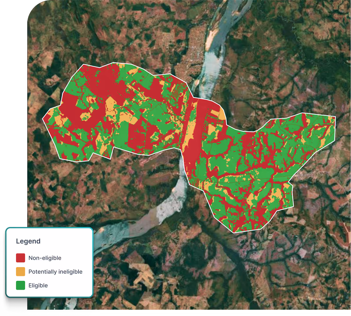 A measurement report of biomass generated by Kanop’s artificial intelligence.