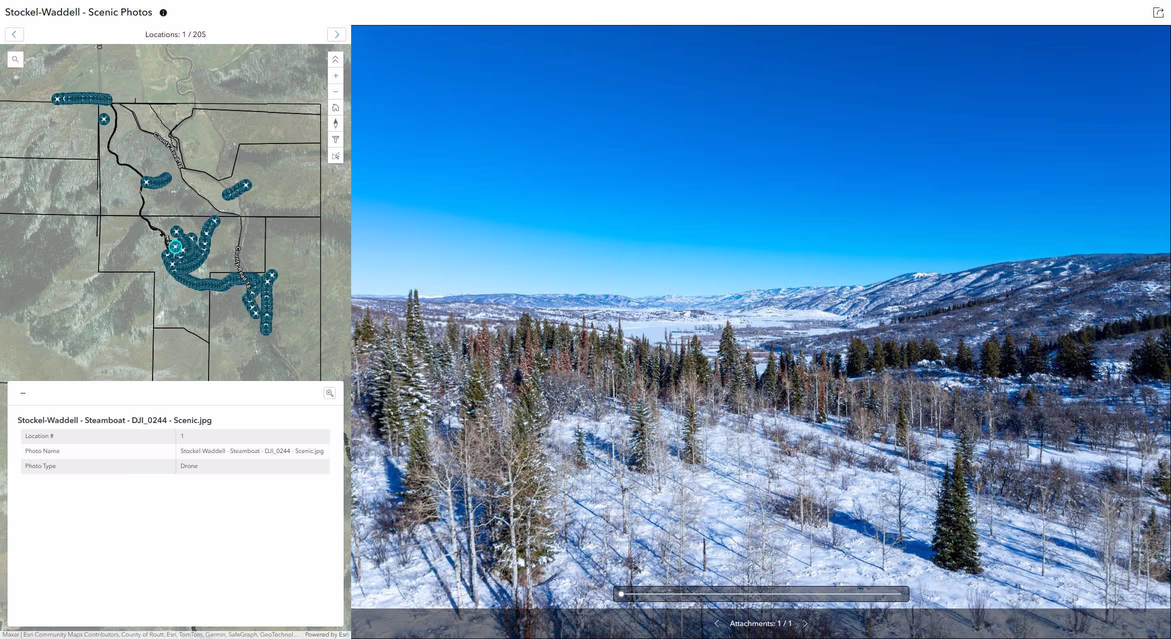 Stockel-Waddell - Scenic Photos Map