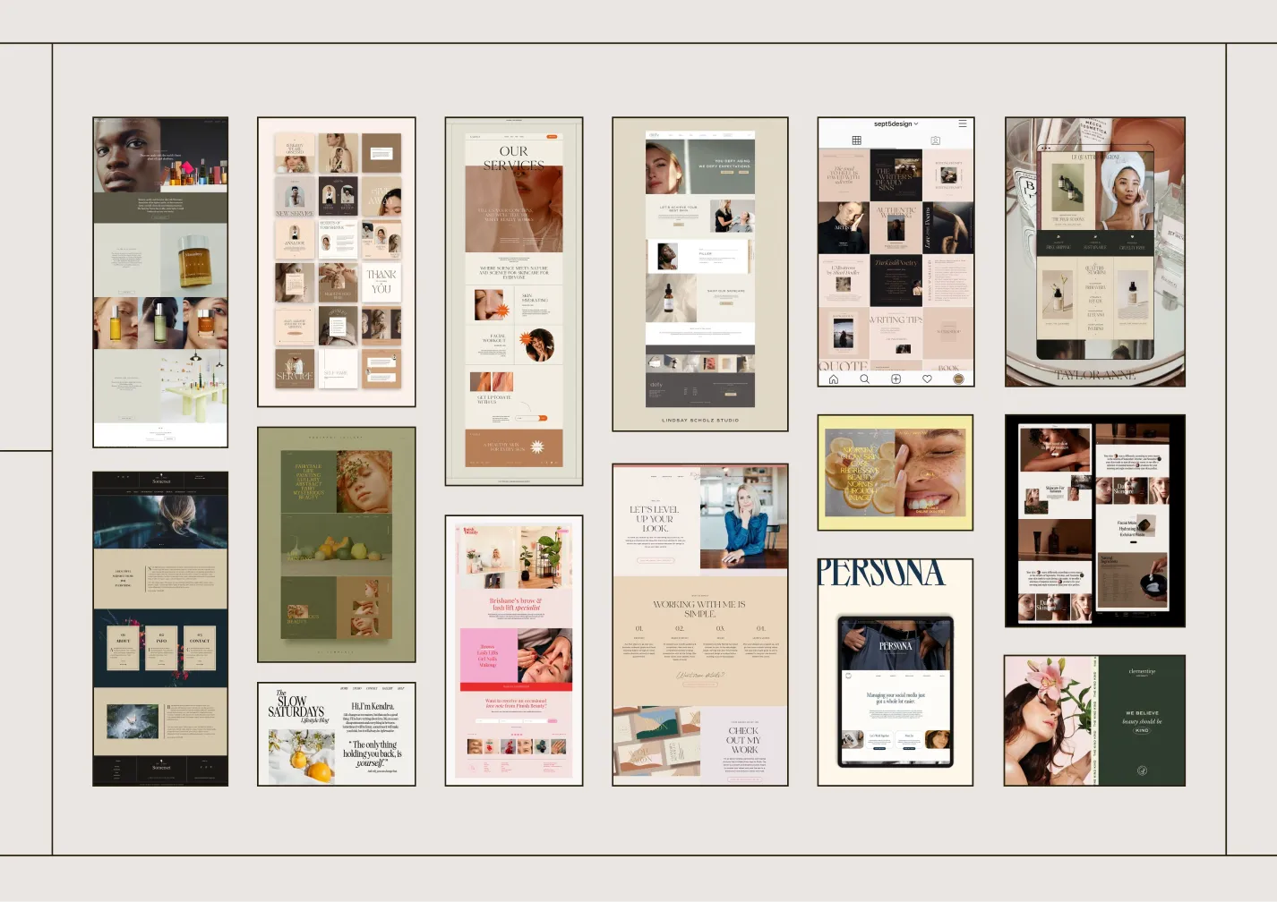 muze beauty moodboard