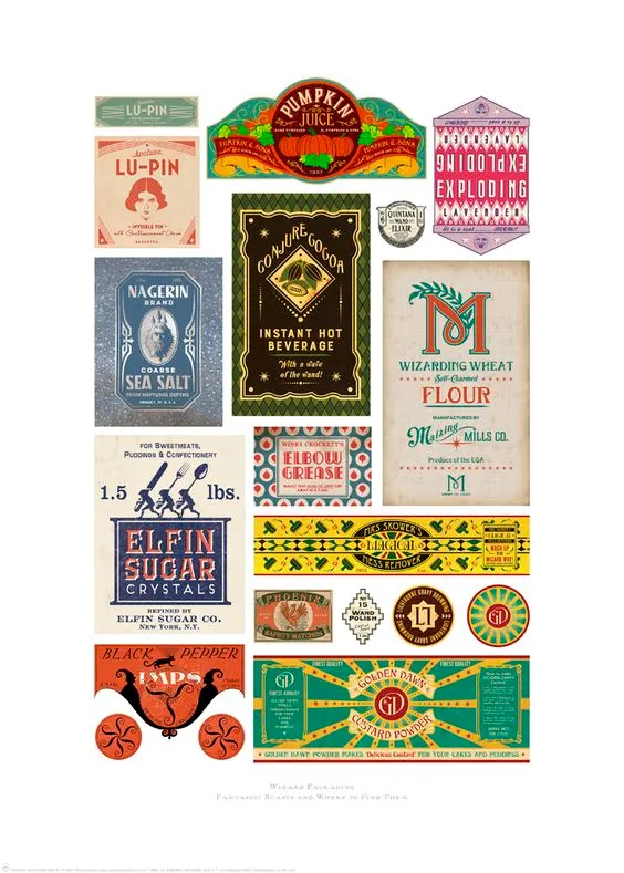 harry potter movie design inspiration