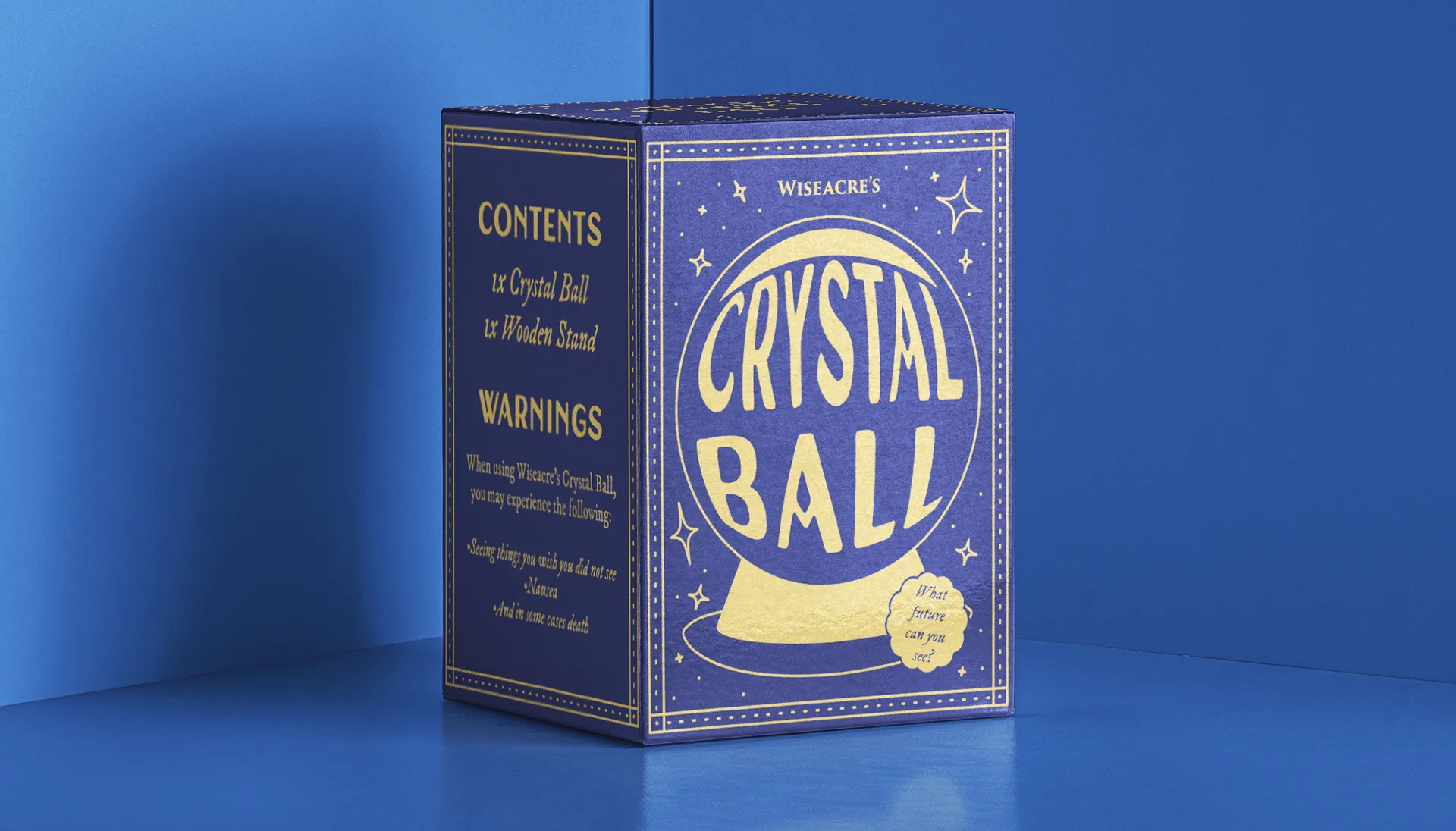 crystal ball packaging mockup