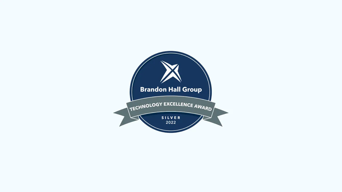Kudos Wins Brandon Hall Group Silver Award for Excellence in Rewards and Recognition Technology 