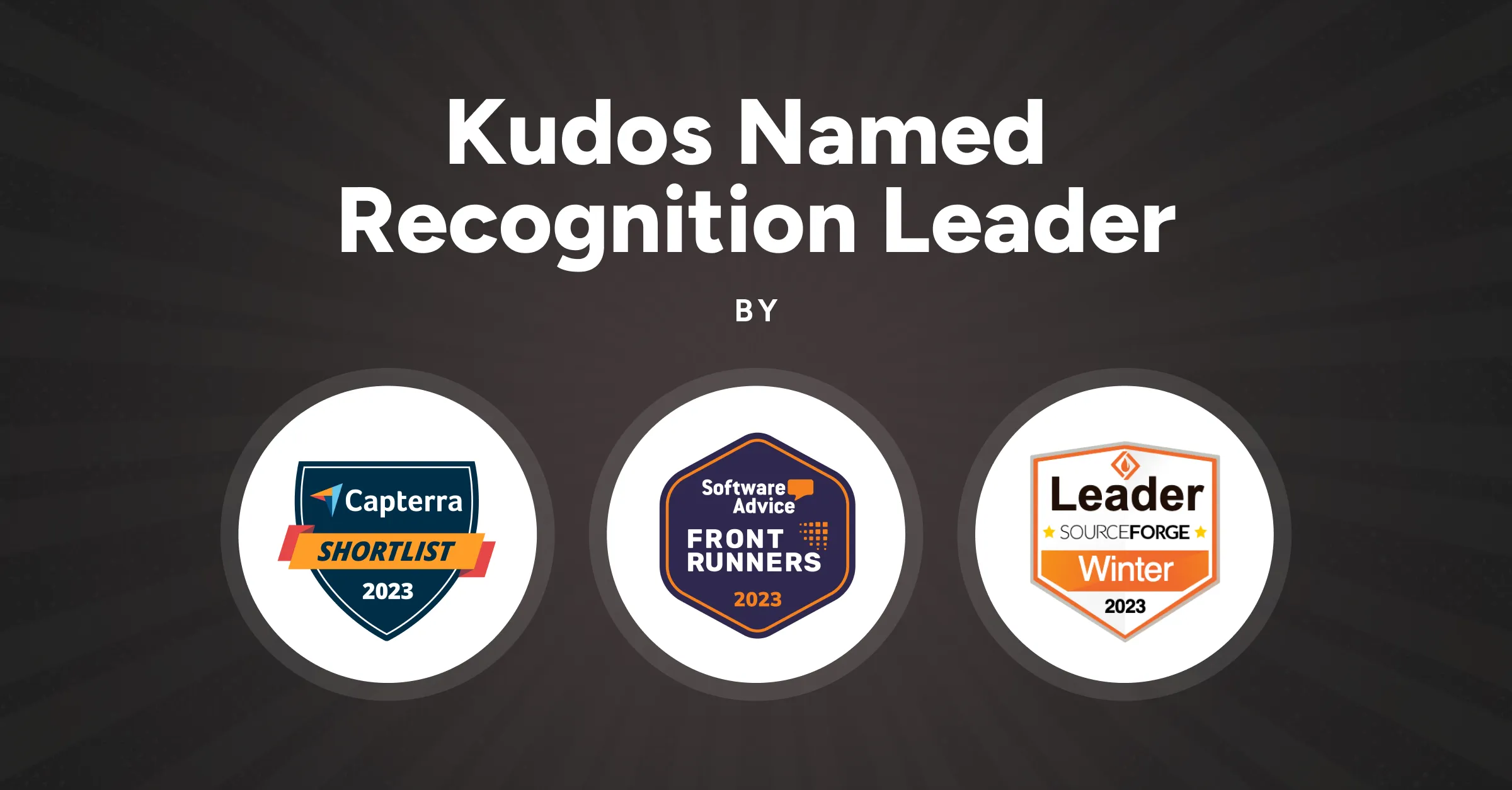 Kudos Solidifies its Position as Employee Recognition Leader by Top Software Review Platforms 