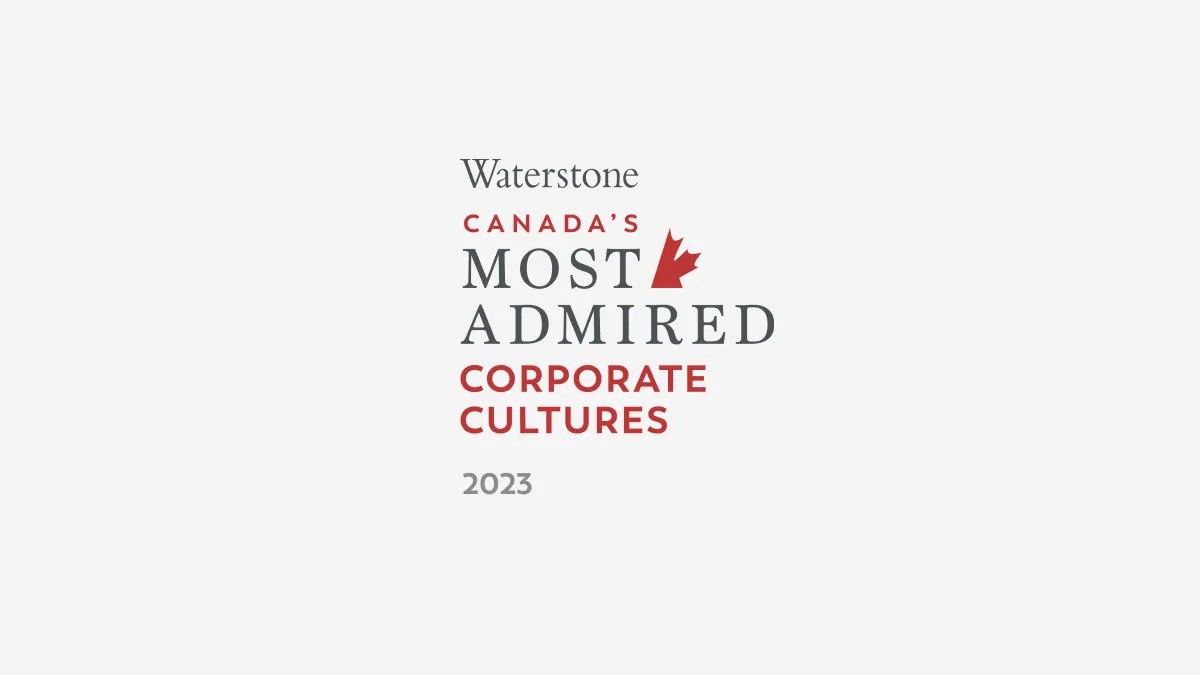 Kudos® Celebrated as One of Canada’s Most Admired Corporate Cultures™  